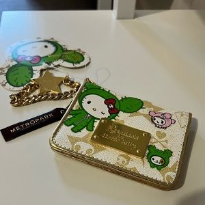 Tokidoki x Hello Kitty card holder bifold wallet